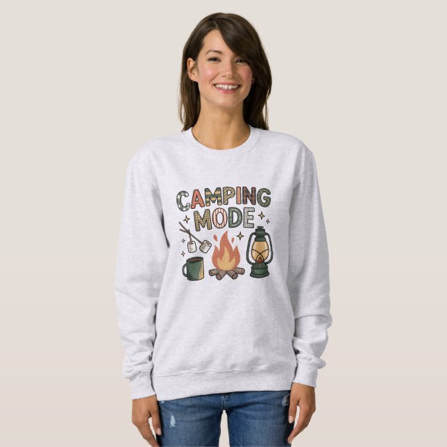 Camping Mode  Sweatshirt (Front Full)