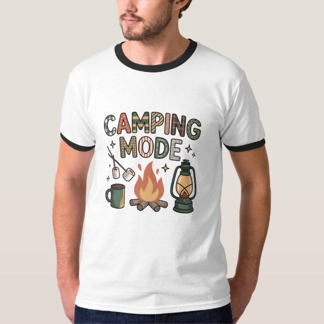 Camping Mode  T-Shirt (Front)