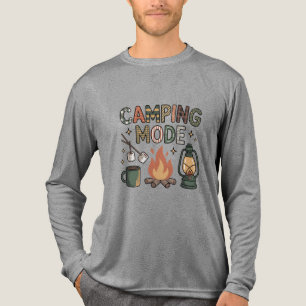Camping Mode  Tri-Blend Shirt