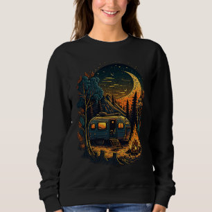 Camping  Motorhome RV Outdoor Nature Vibes Sweatshirt