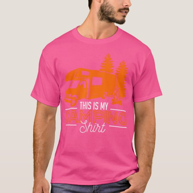 Camping Motorhome T-Shirt (Front)