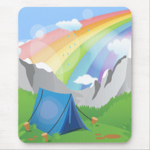 Camping Mouse Pad