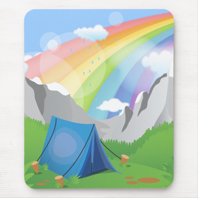 Camping Mouse Pad (Front)