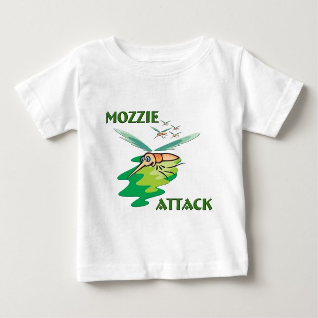 Camping Mozzie Baby T-Shirt (Front)