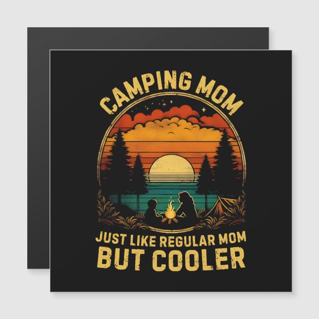 Camping Mum Just Like A Regular Mum (Front/Back)