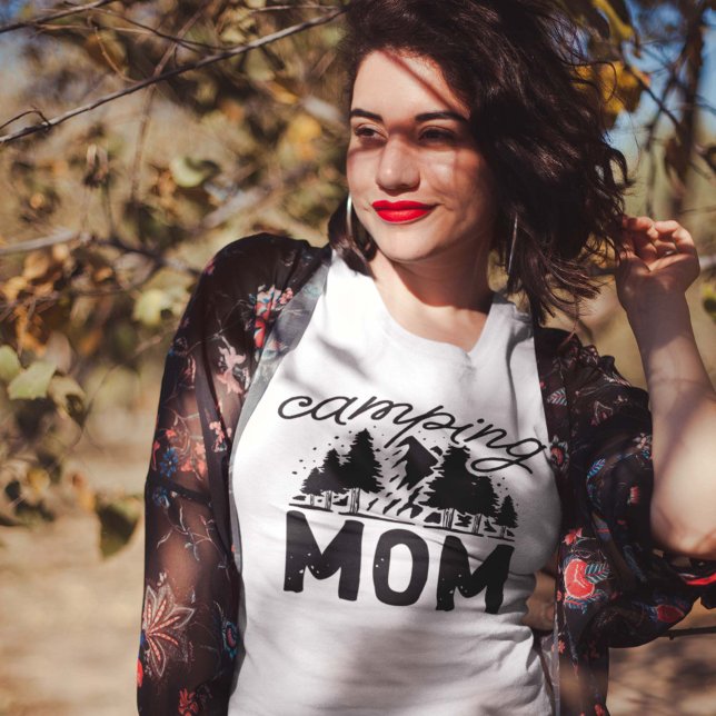 Camping Mum T-Shirt (Creator Uploaded)