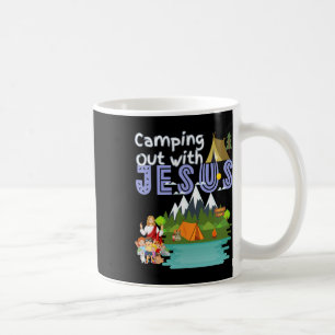 Camping Out With Jesus Summer Camp Vbs Christian K Coffee Mug