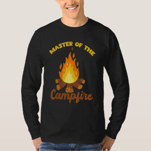 Camping Outdoor Designs Master Of The Campfire T-Shirt