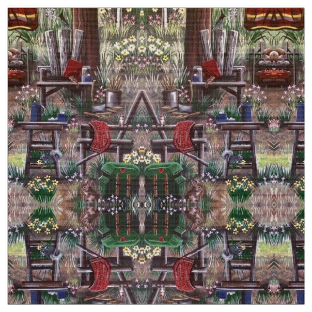 Camping Paradise Chair Fabric (Swatch)