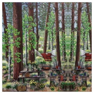 Camping Paradise Fabric