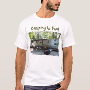 camping photo, Camping is Fun! T-Shirt
