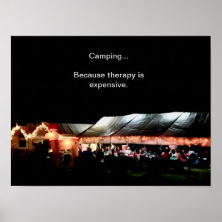 Camping Poster