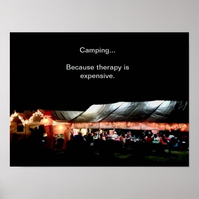 Camping Poster (Front)