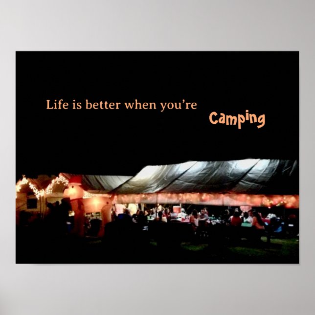 Camping Poster (Front)