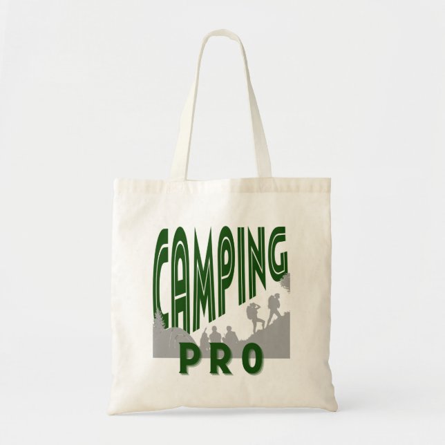Camping pro - tote bag for the expert camper (Front)