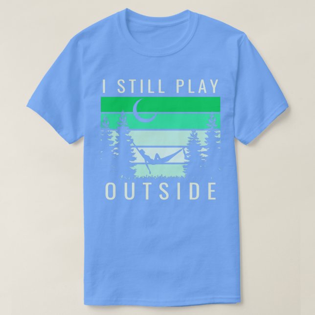 Camping Quote Vacation Gift T-Shirt (Design Front)