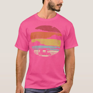 Camping Retro Motorhome Camper Vintage T-Shirt