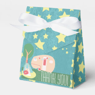 Camping Retro Party Stars Night Birthday Favour Box