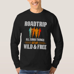 Camping Road Trip Convertible Vanlife Oldtimer Say T-Shirt