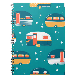 Camping Road Trip , Happy Camper, Funny camping, E Notebook