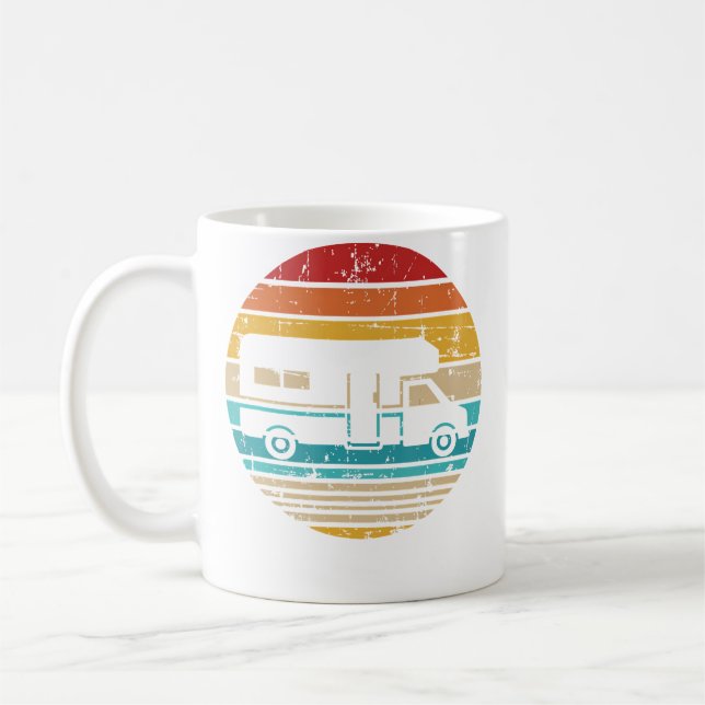 Camping Rv Coffee Mug (Left)