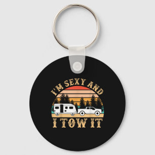 Camping Shirt Camping Rv Im Y And I Tow It Rv Camp Key Ring