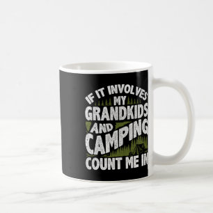 Camping Shirt Grandpa Camper Rv Camping Vacation G Coffee Mug