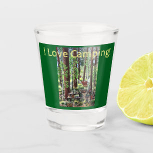 Camping Shot Glass