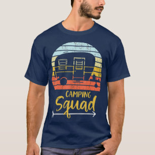 Camping Squad Funny Matching Family Hiking T-Shirt
