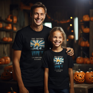 Camping squad matching family trip distressed T-Shirt