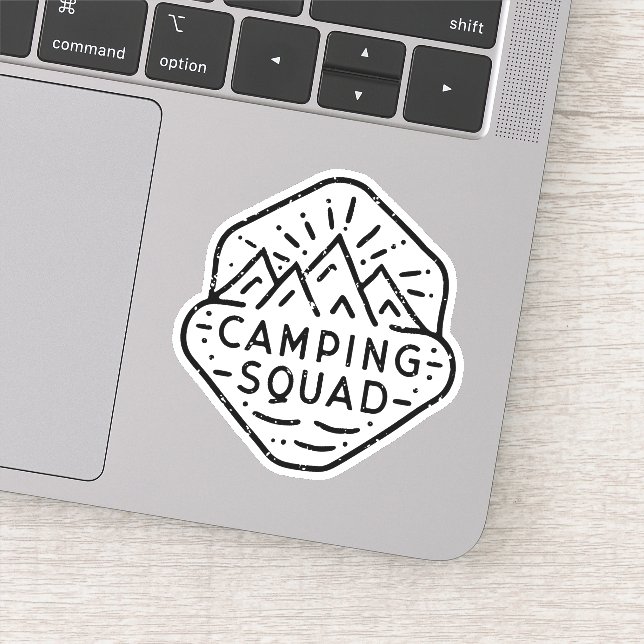 Camping squad matching summer camp (Detail)