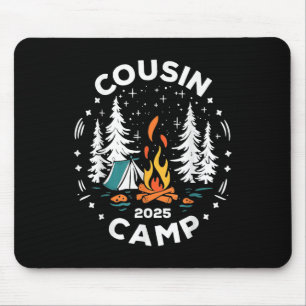 Camping Summer Vacation Crew Cousin Camp 2025  Mouse Pad