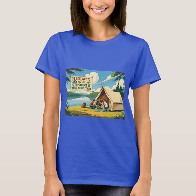Camping Tee Shirt (Front)