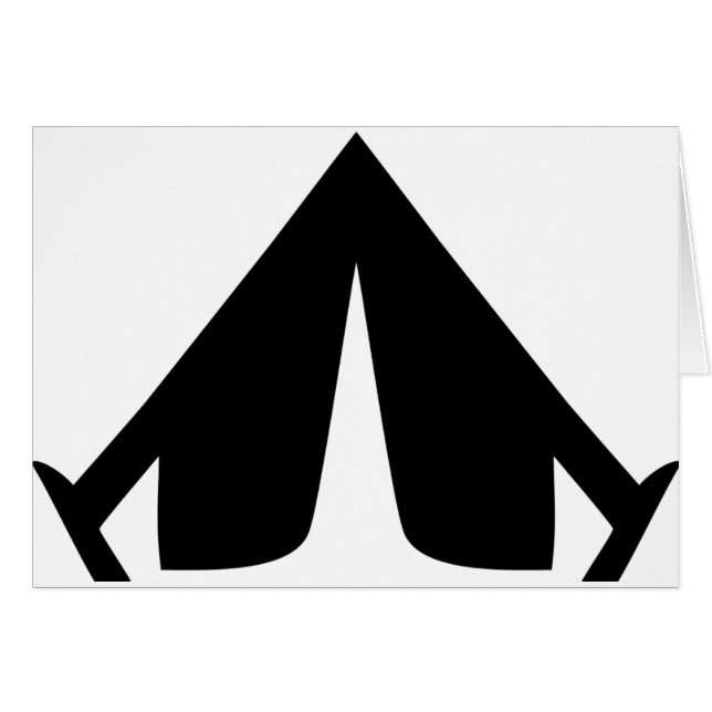 camping tend icon (Front Horizontal)