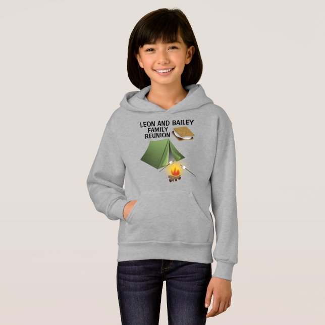 Camping Tent, Campfire, S'mores (Front Full)