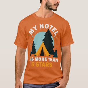 Camping Tents Nature Scouts  T-Shirt