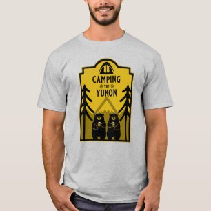 Camping The Yukon River Canada T-Shirt
