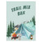 Camping Theme Editable Party Food Bar Sign