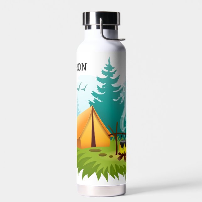 Camping Thor Copper Vacuum Insulated Water Bottle (Left)