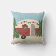 Camping Trailer at Christmas