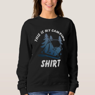 Camping Trailer Camper Van Mobile Caravan Motorhom Sweatshirt