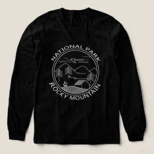 camping, Tri-Blend shirt