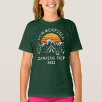 Camping Trip Retro Matching Daughter Custom