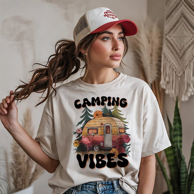 Camping Vibes Tri-Blend Shirt (Creator Uploaded)