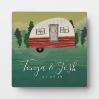 Camping Vintage Camper Bridal Shower Getaway