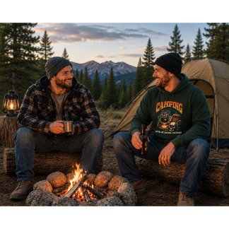 CAMPING WITH MY GHOUL FRIENDS HOODIE