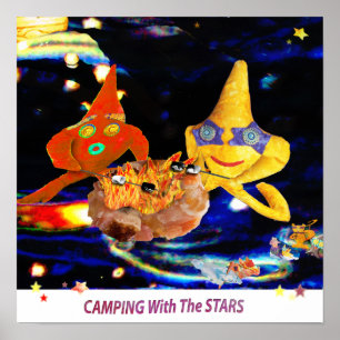 Camping with the stars poster