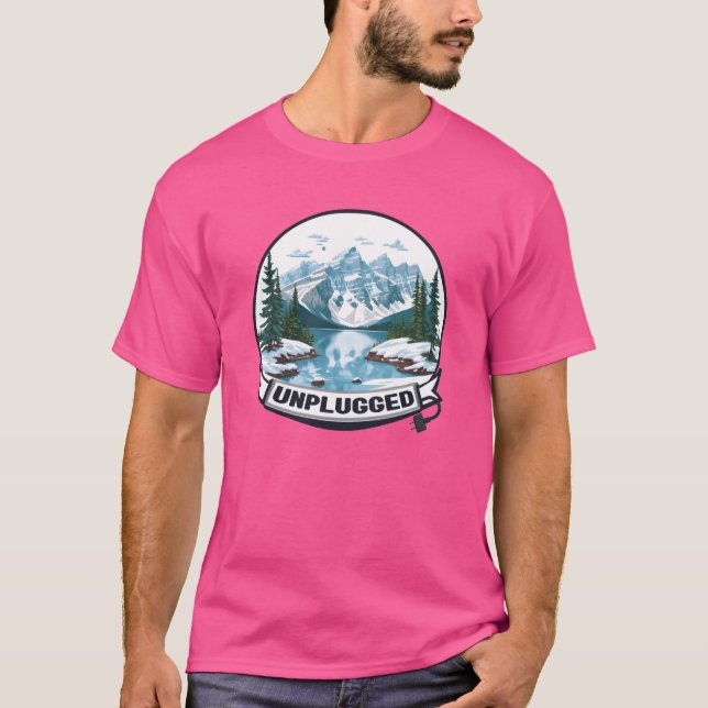 Camping Withoutech funny T-Shirt (Front)
