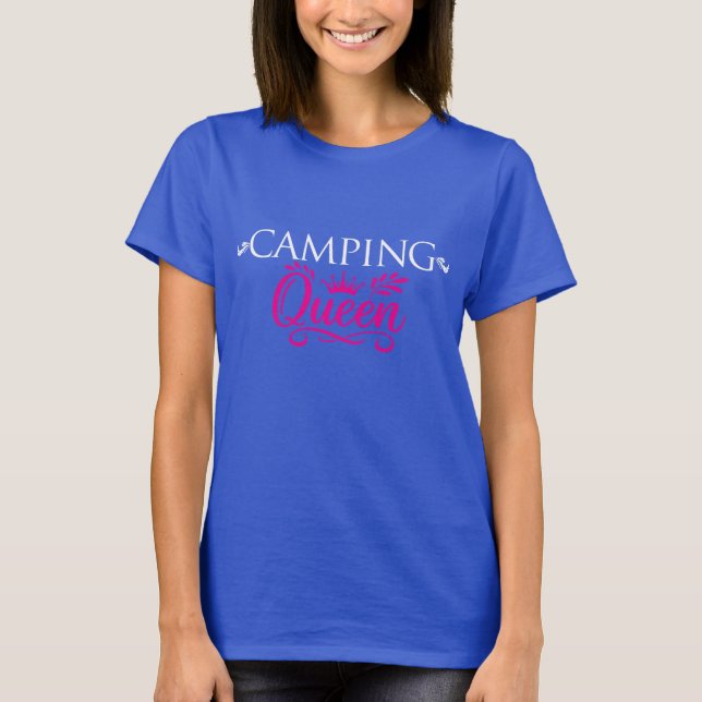 Camping Women Camping T-Shirt (Front)