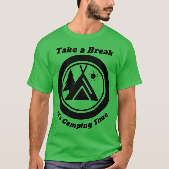 Campingime friends T-Shirt (Front)